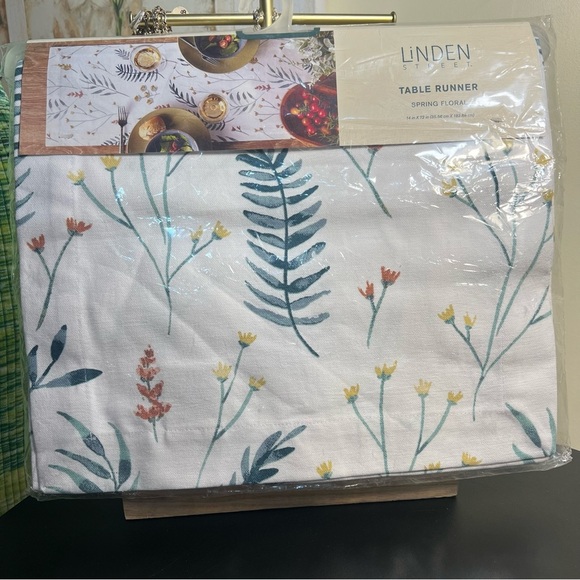 Linden Street Spring Floral Table Runner 14”x72” - Picture 1 of 4